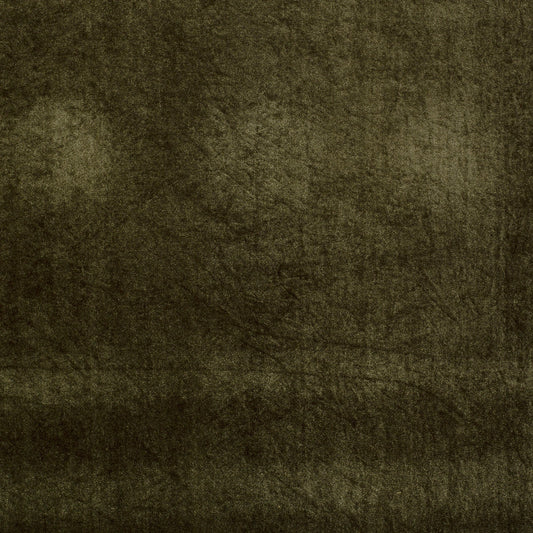Samt Stoff Dunkeloliv – Detail