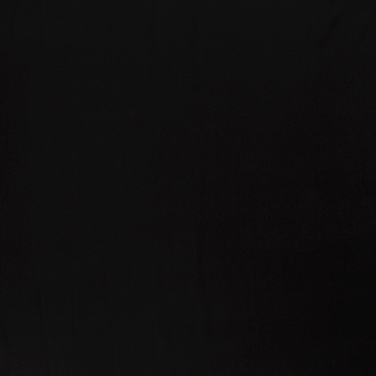 Viskose Poplin Schwarz – Detail