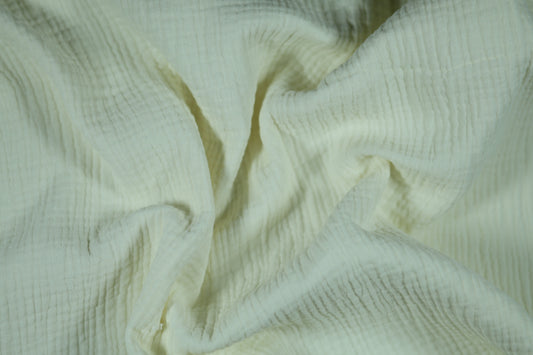 Weicher Creme Musselin Musselin – doppellagig und hautfreundlich