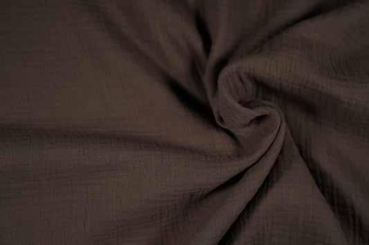 Weicher Mokka Musselin Musselin – doppellagig und hautfreundlich