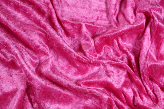 Leuchtend pinker Samt – für Deko & Events