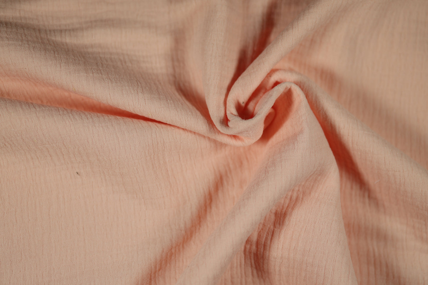 Musselin Stoff in Apricot – ideal für Babydecken und leichte Kleidung