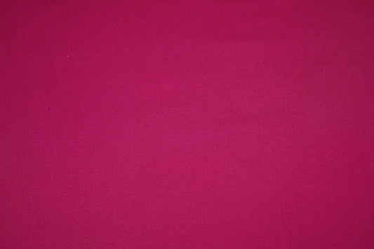 Einfarbiger Baumwollstoff in Himbeerrot – ideal für Kleidung, Accessoires und Dekoration