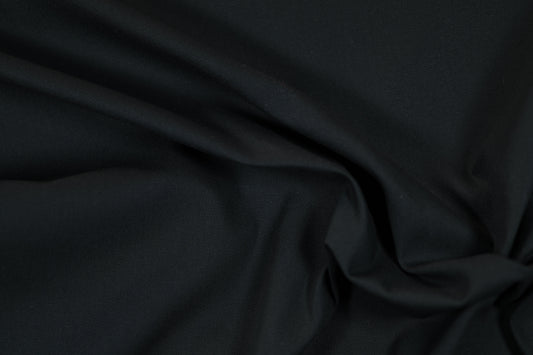 Schwarzer Canvas Stoff für Accessoires und Dekoration