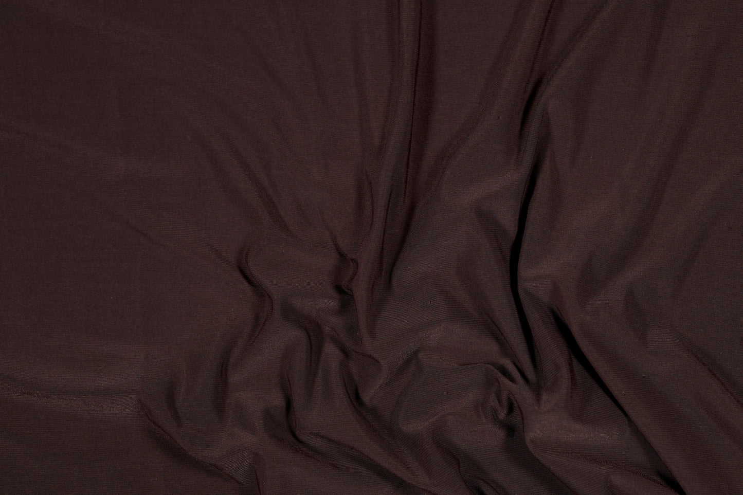 Weicher Jerseystoff in einem satten Schokobraun