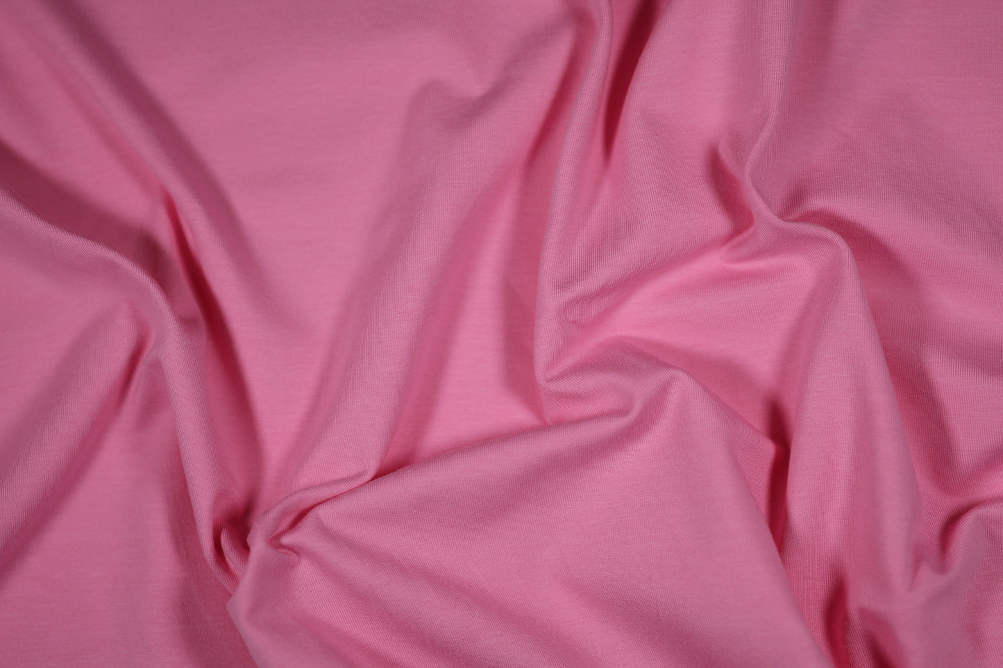 Pinkfarbener Baumwolljersey – weich und leuchtend