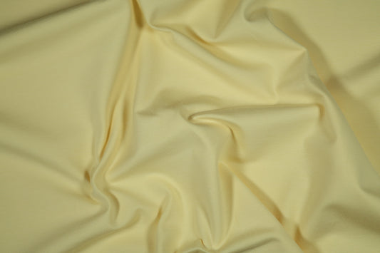 Hellgelber Jersey-Stoff – ideal für fröhliche Nähprojekte