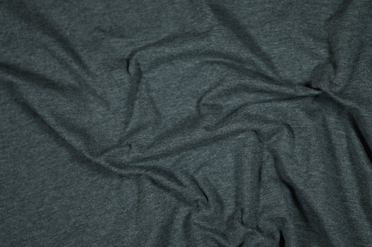Anthrazit Melierter Jersey – für elegante Herrenmode