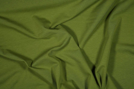 Olivgrüner Jersey – ideal für naturinspirierte Mode