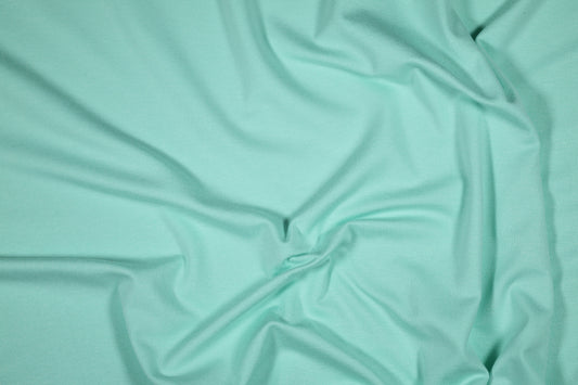 Jersey Stoff aus Viskose in Mint – perfekt für Shirts und Kleider
