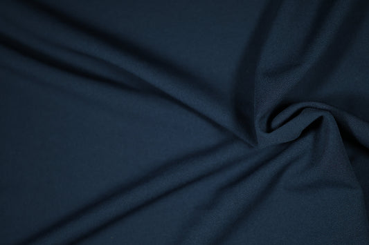 Weicher Baumwoll-Jersey in Marineblau – blickdicht und komfortabel