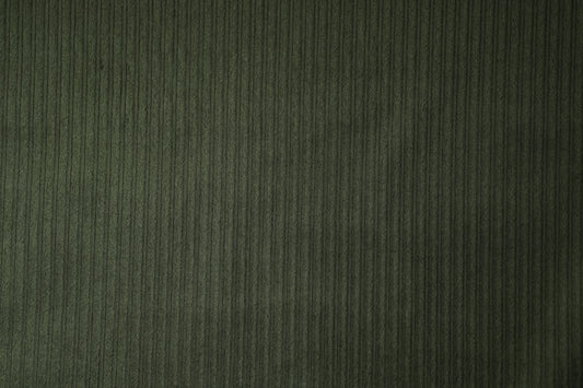 Robuster Cordstoff Olivgrün – ideal für Herbstmode