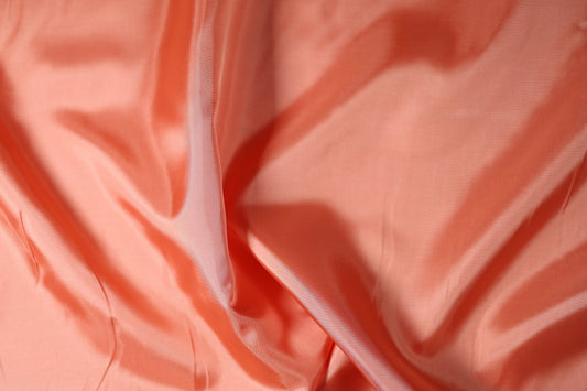 Futterstoff in Hellorange – leicht & weich