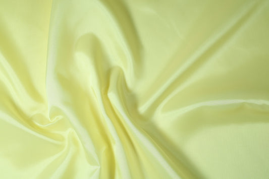 Futterstoff in Hellgelb – leicht & weich