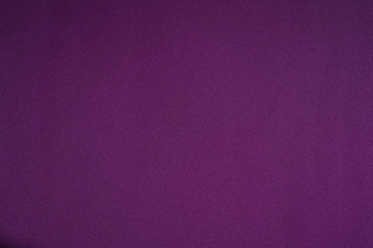 Polyester Panama Stoff in Violett â Nahaufnahme der Stoffstruktur und Farbe
