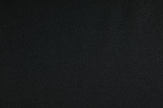 Polyester Panama Stoff in Schwarz – ideal für kreative Projekte und stilvolle Heimtextilien