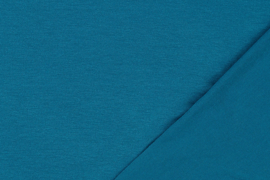 Viskose Jersey Petrol – weich, elastisch & atmungsaktiv