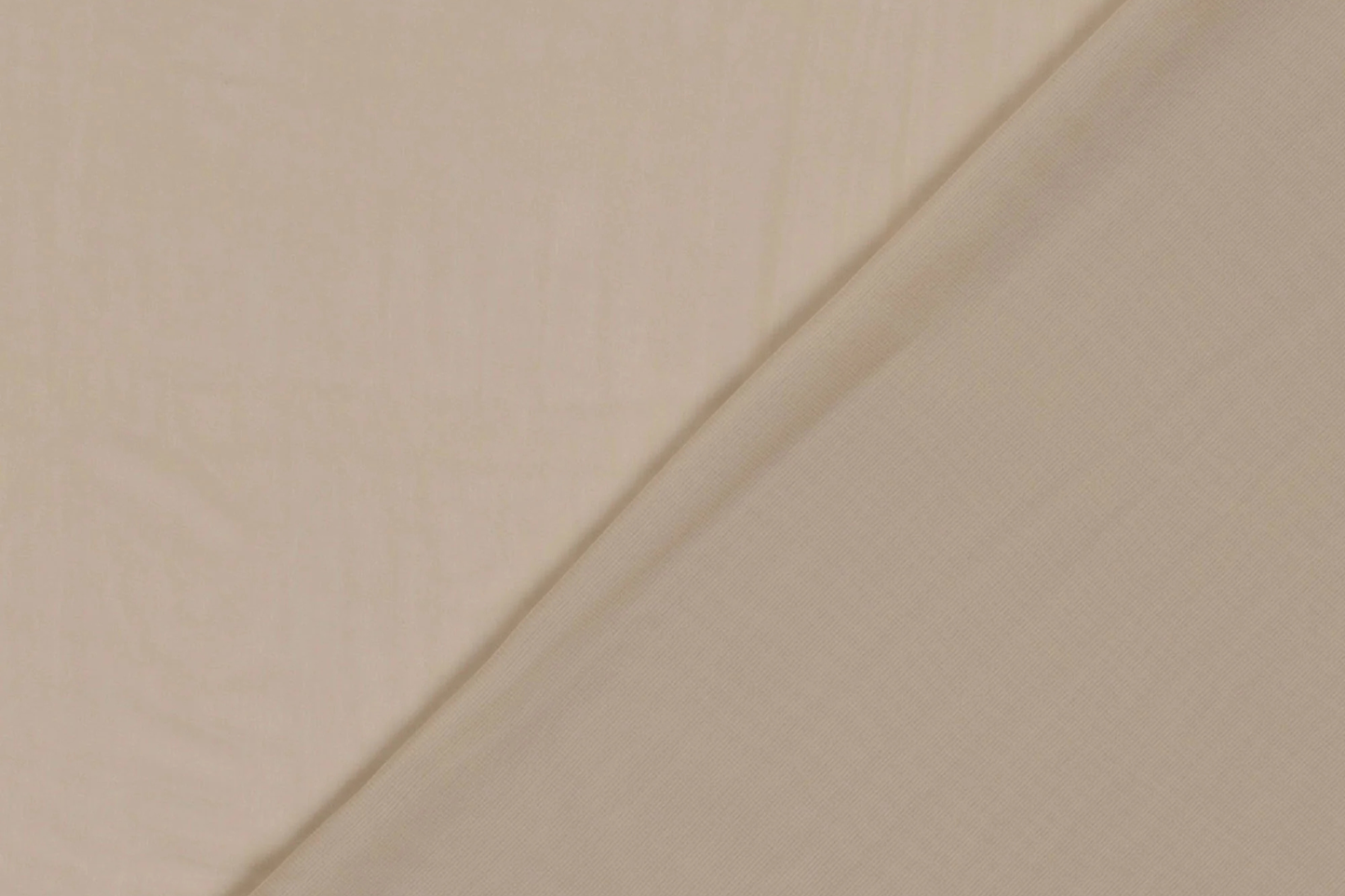 Fließender Chiffonstoff in Creme – Leicht & halbtransparent für elegante Mode