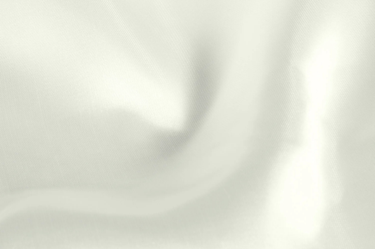 Satin Stoff wollweiß glänzend glatt Uni Stoffeya