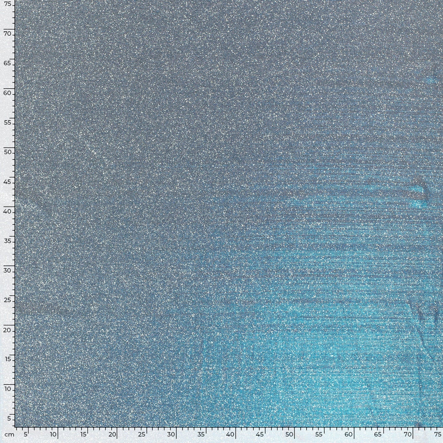 Glitzer Jersey Stoff Babyblau – Stoffeya
