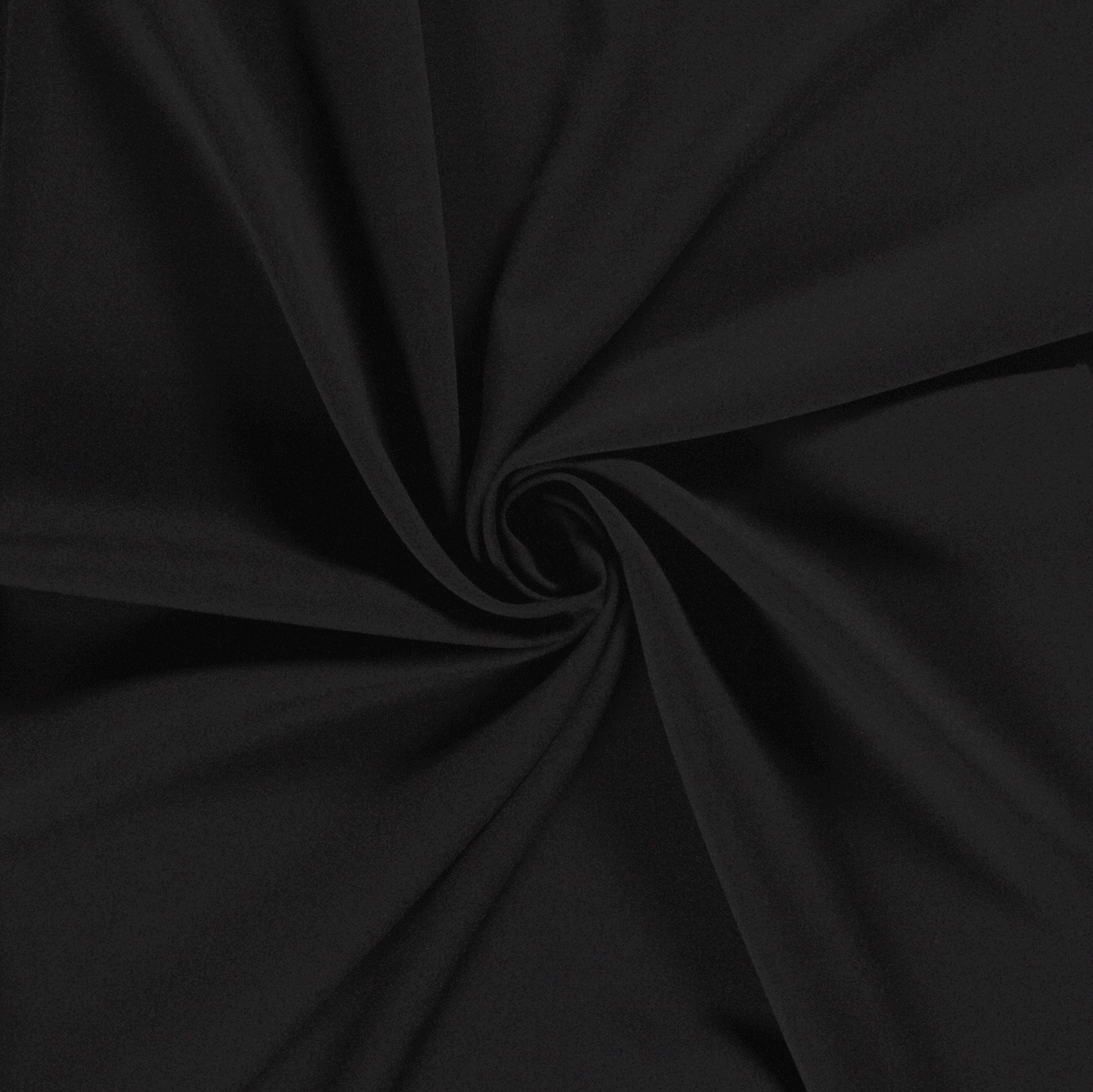 Polyester Stoff Schwarz – Detail