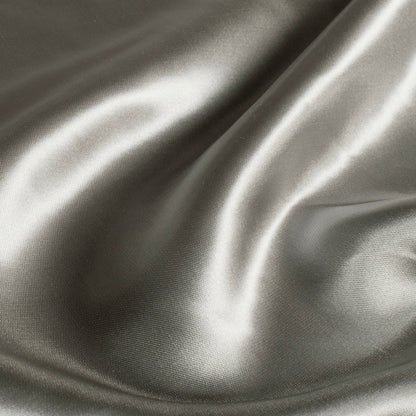 Satin Stoff Grau