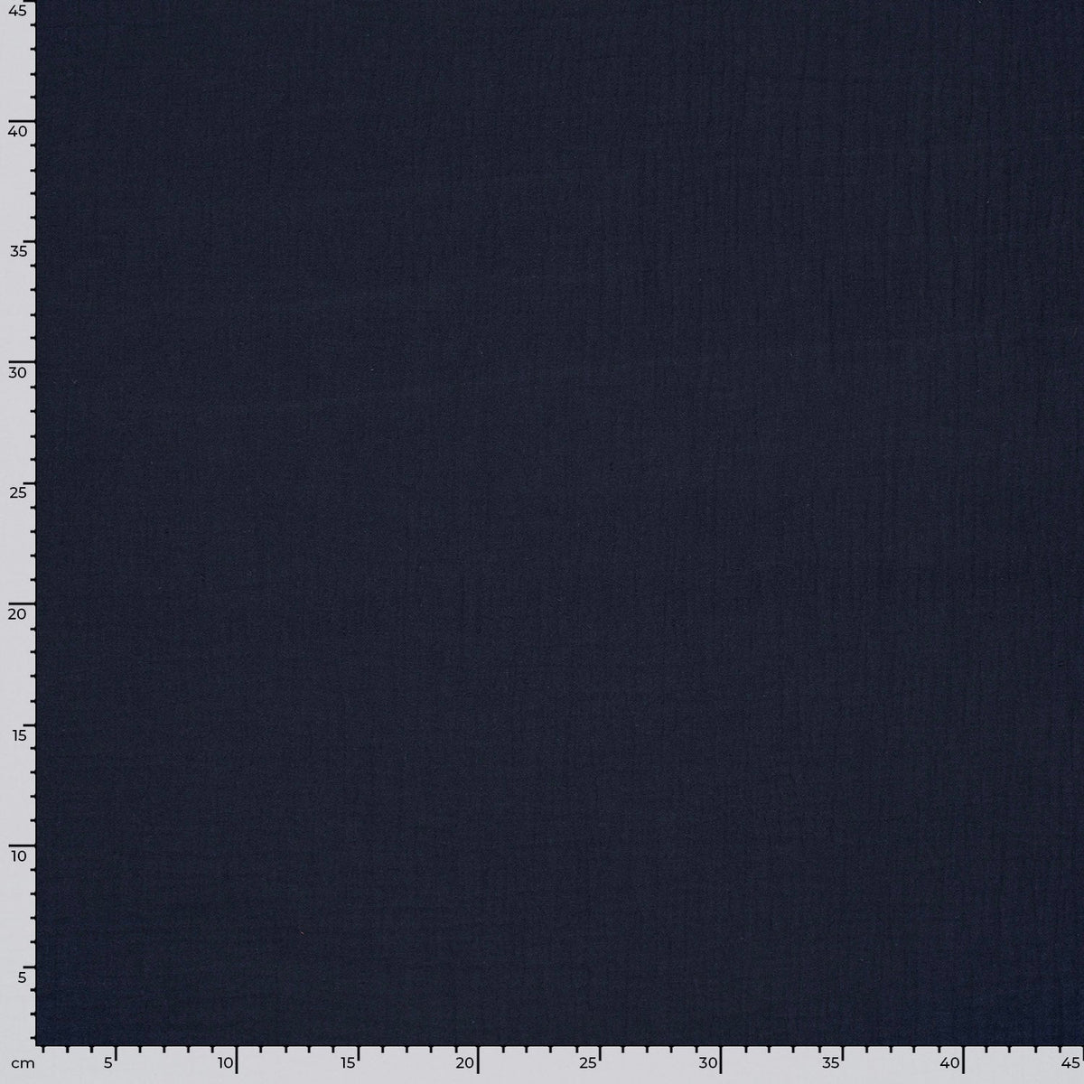 Musselin Stoff Marine – Nahaufnahme