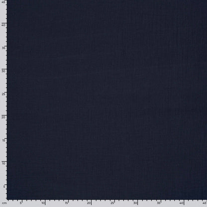 Musselin Stoff Marine – Nahaufnahme