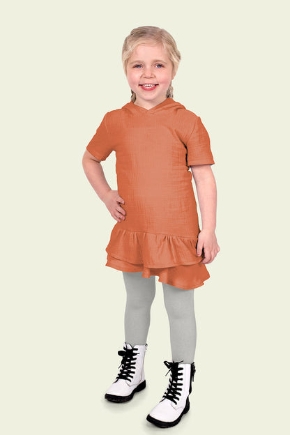 Musselin Stoff Koralle – Rolle