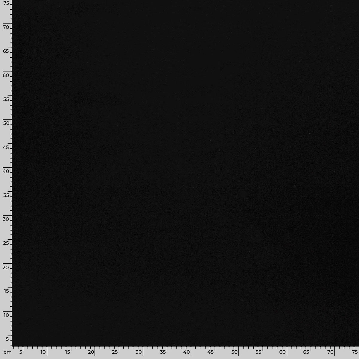 Viskose Jersey Schwarz – Nahaufnahme