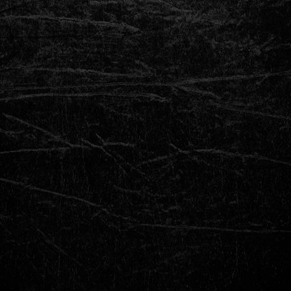 Pannesamt Stoff Schwarz – Detail