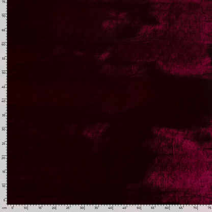 Samt Stoff Bordeauxrot – Rolle