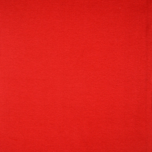 Bündchenstoff Rot