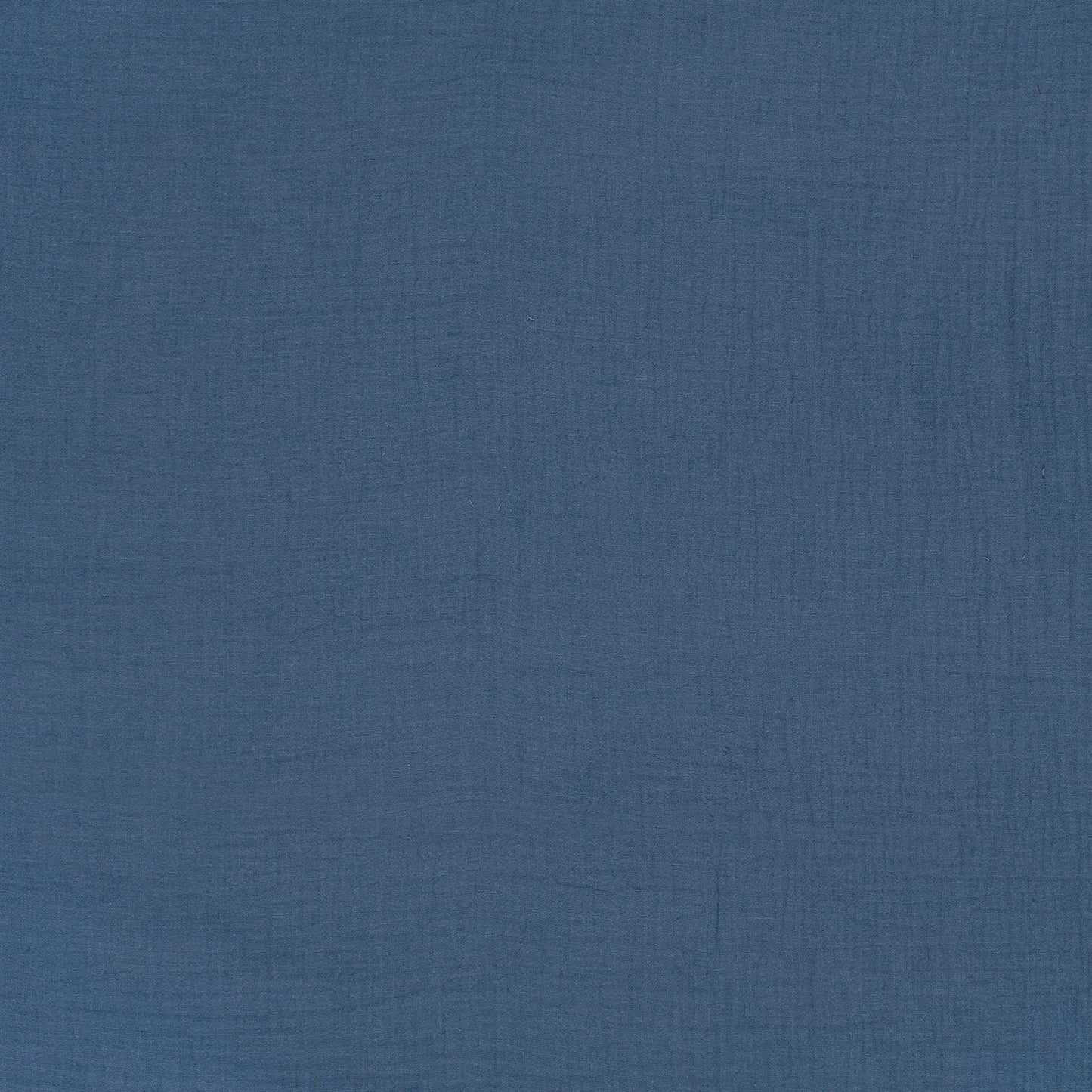 Musselin Stoff Indigoblau – Detail