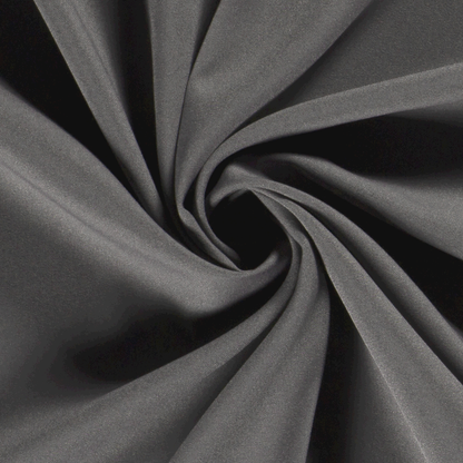 Polyester Stoff Dunkelgrau – Stoffansicht