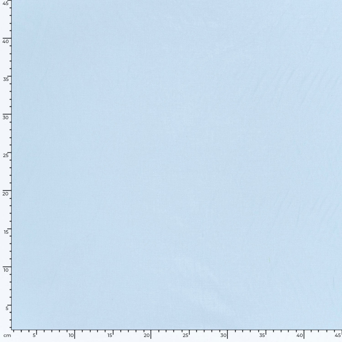 Fahnentuch Babyblau – Nahaufnahme