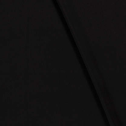 Viskose Poplin Schwarz – Struktur