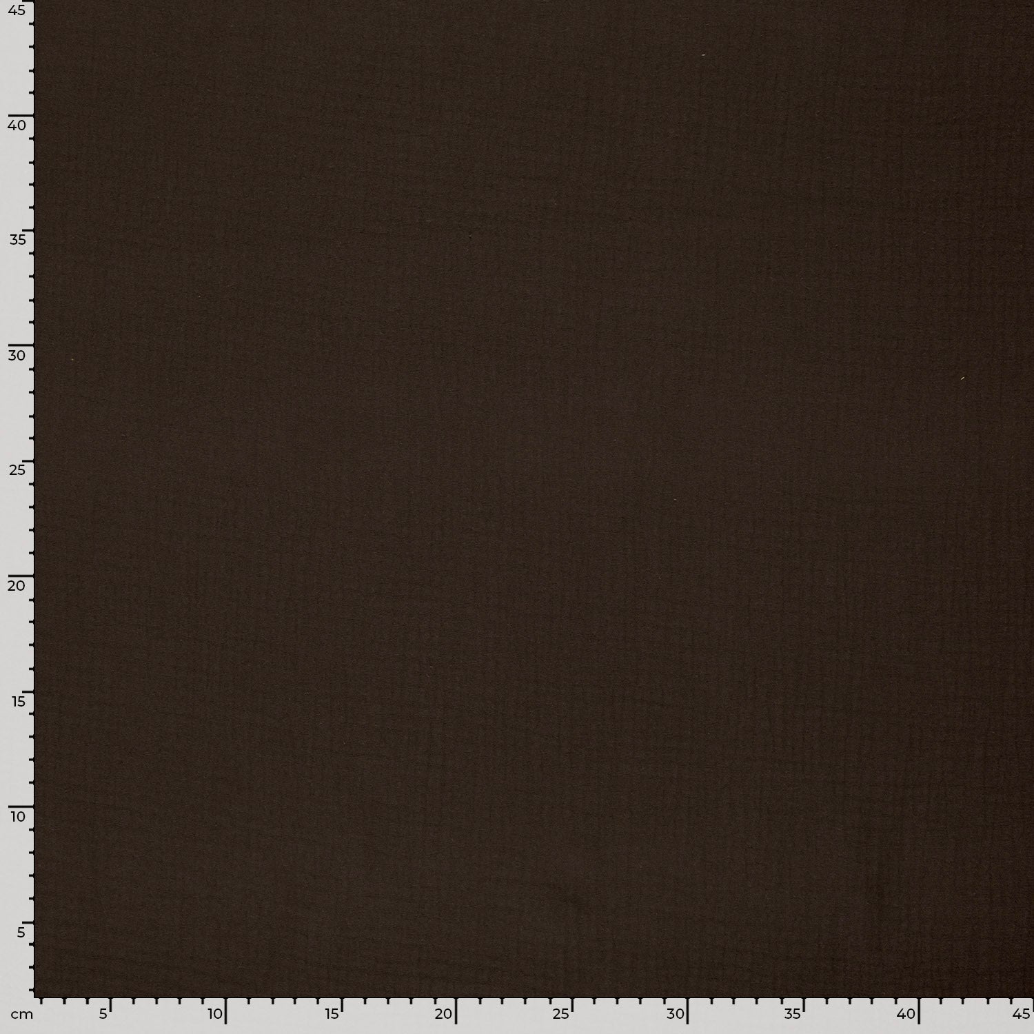 Musselin Stoff Dunkelbraun – Stoffeya