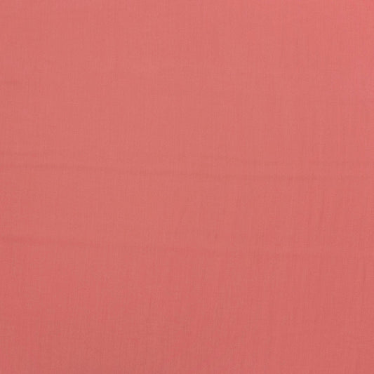 Viskose Poplin Stoff Koralle – Detail