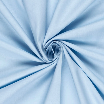Fahnentuch Babyblau – Stoffansicht