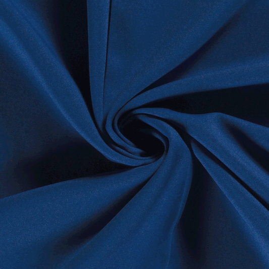 Polyester Stoff Dunkelblau – Stoffansicht