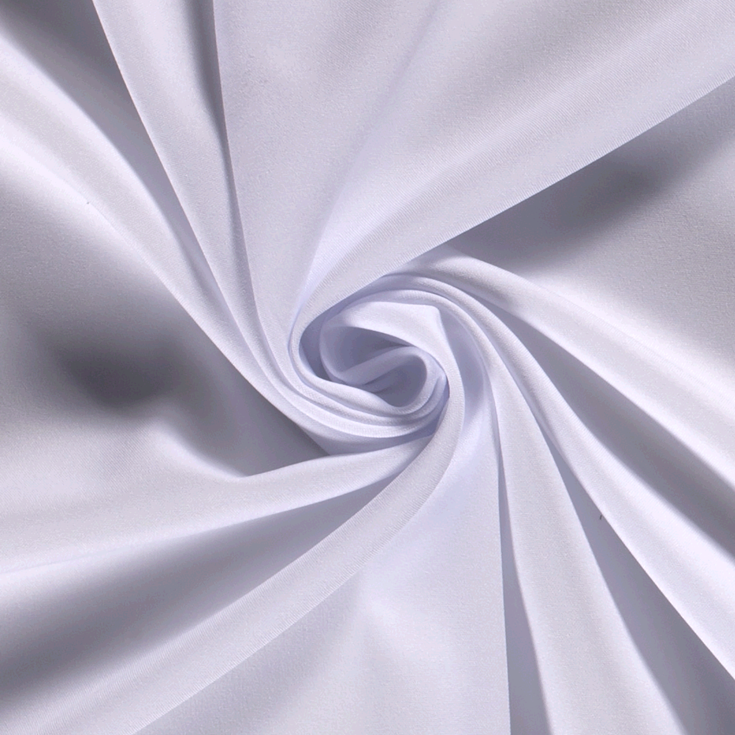Polyester Stoff Optisch Weiß – Stoffansicht