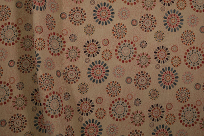 Bunter Kreise Möbelstoff – ideal für Polster und Deko