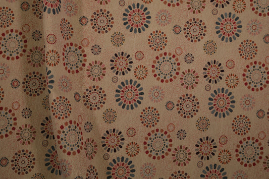 Bunter Kreise Möbelstoff – ideal für Polster und Deko