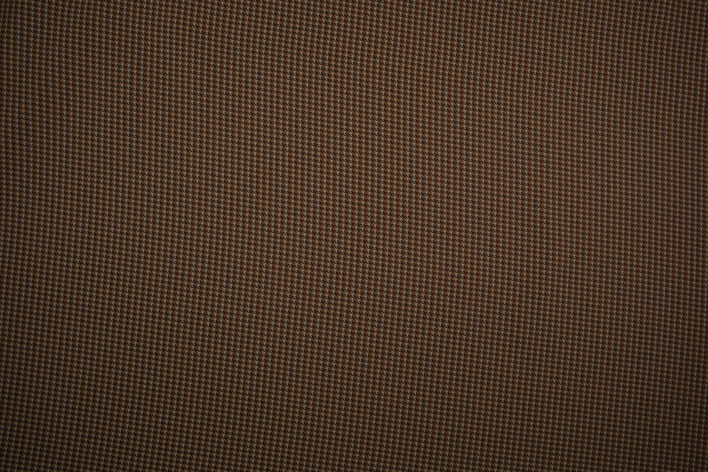 Wollstoff mit feinem braunen Pepita-Muster – ideal für Mäntel und Jacken