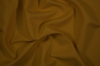 Detailansicht Leinen Viskose Senf