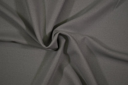 Detailansicht Leinen Viskose Grau