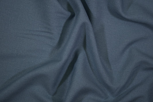 Leinen Viskose Stoff in Blau – Struktur