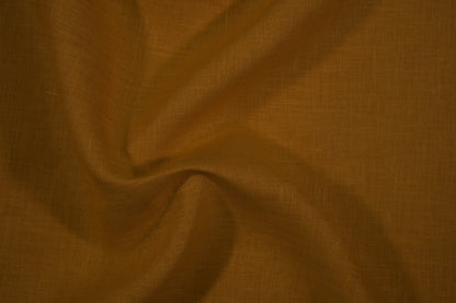 100% Leinen in Senf – gleichmäßiger, trendiger Farbton