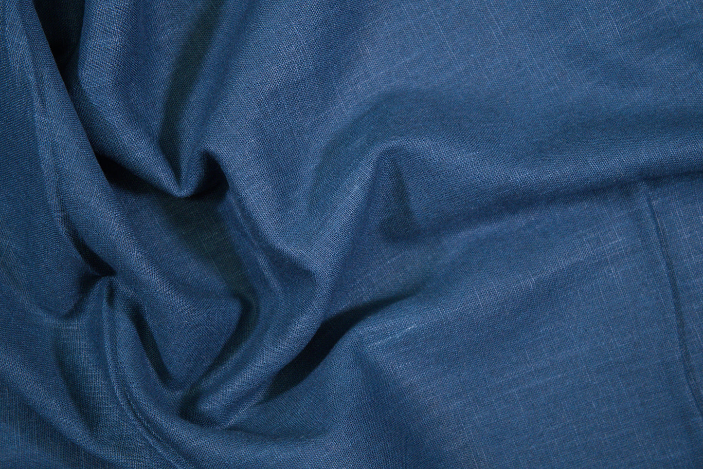 Uni Leinen Dunkelblau – ideal für sommerliche Kleidung